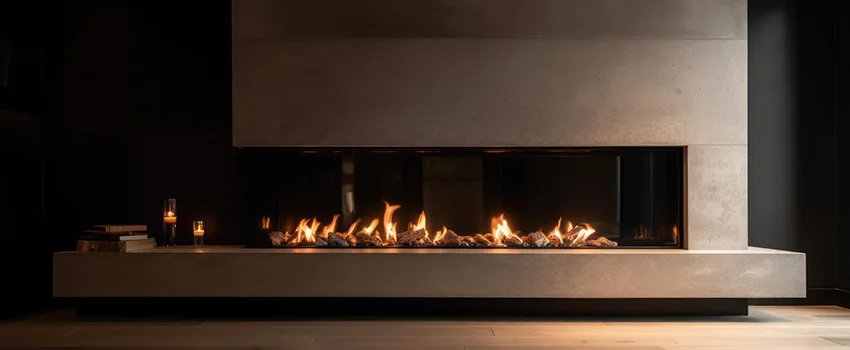 Gas Fireplace Ember Bed Design Services in Valrico, Florida