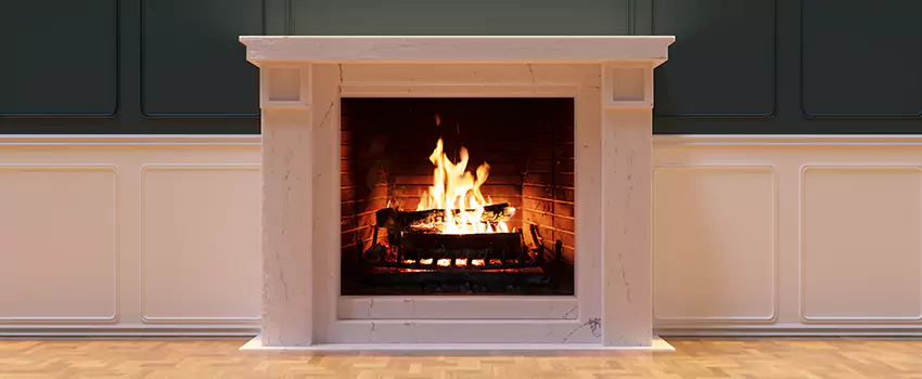 Open Flame Wood-Burning Fireplace Installation Services in Valrico, Florida